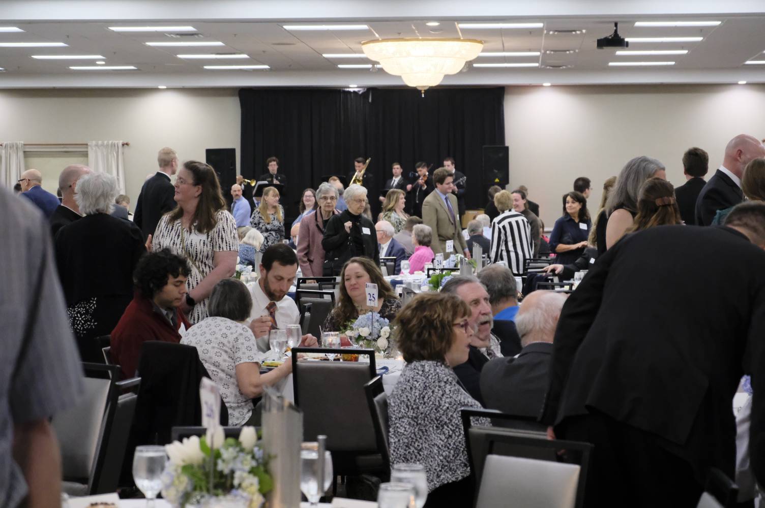 Attendees enjoy the annual Bishops and Rector dinner 2026